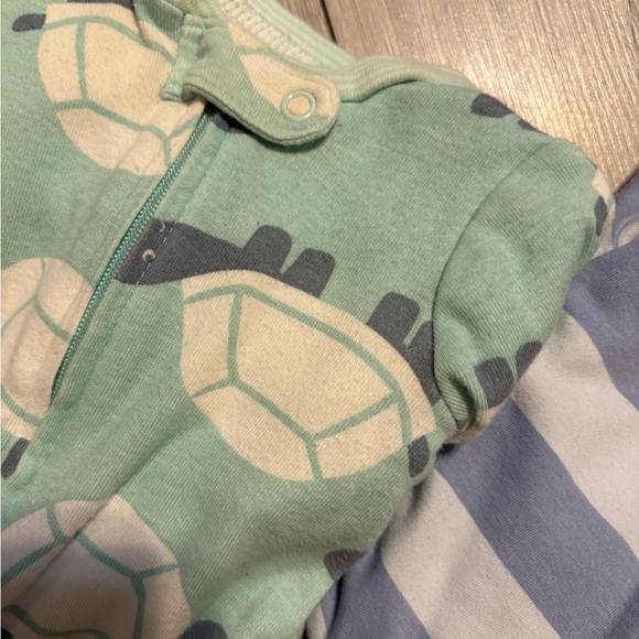 Carter's Aqua Turtle Print Kids One Piece - Picture 5 of 7